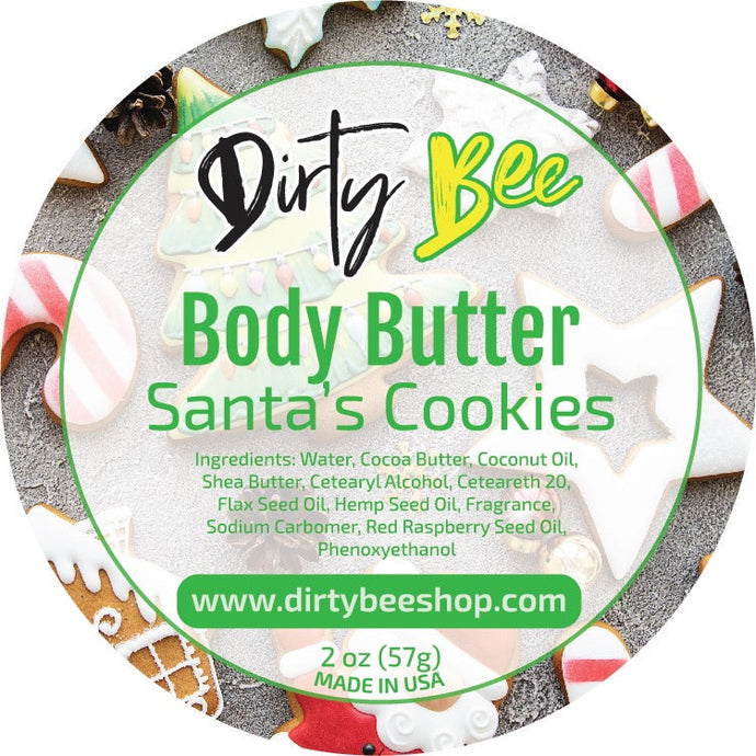 Santa's Cookies 2oz Body Butter