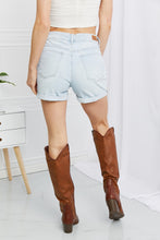 Load image into Gallery viewer, Judy Blue Full Size Distressed Cuff Denim Shorts
