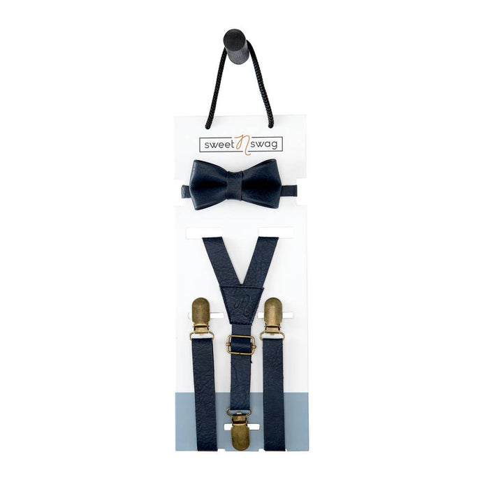 BOW TIE SET - THE PERFECT MATCH - MARINE