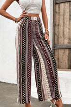 Load image into Gallery viewer, Floral High Waist Wide Leg Pants
