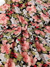 Load image into Gallery viewer, Floral Asymmetrical Neck Ruffled Dress
