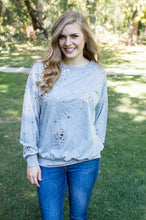 Load image into Gallery viewer, Paint Splatter Crew Neck Sweater | Multiple Colors
