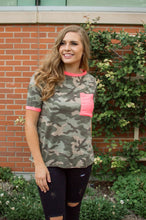 Load image into Gallery viewer, Neon Camo Tee
