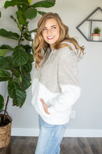 Load image into Gallery viewer, Sherpa Hoodie | Light Grey
