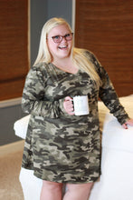 Load image into Gallery viewer, Lounge Dress | Camo
