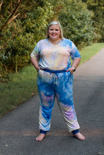 Load image into Gallery viewer, Accent Joggers | Tie Dye at Dusk
