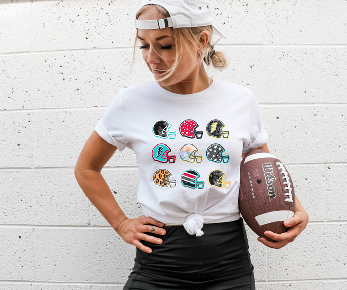 Football Ready!  | Women's Graphic Tee {Various Colors }