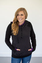 Load image into Gallery viewer, Bewitched Polka Dot Women&#39;s Double Hooded Sweatshirt
