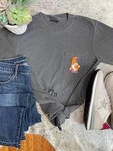Load image into Gallery viewer, PATCHED Fall Lovin’ Gnome Pocket tee
