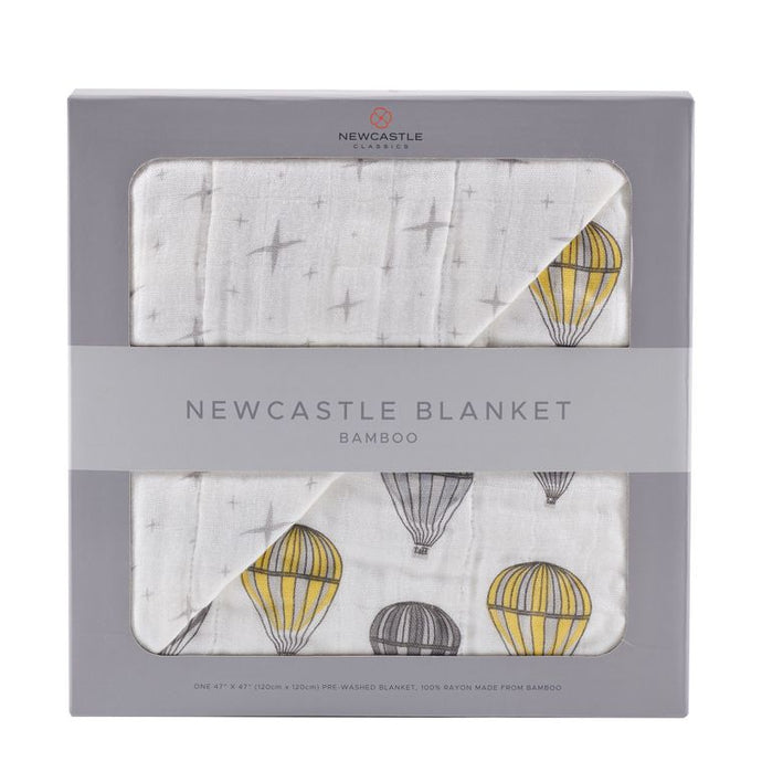 Hot Air Balloon and Northern Star Newcastle Blanket