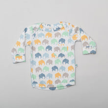Load image into Gallery viewer, Super Soft Long Sleeved Top - Blue Elephant
