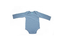 Load image into Gallery viewer, Grow With Me&#39; Long Sleeved Onesie - Misty Blue
