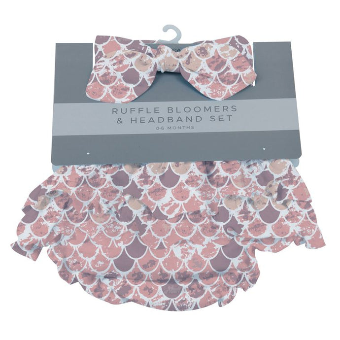 Scales Ruffle Bloomers and Headband Set 0-6 Months