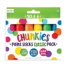Load image into Gallery viewer, Chunkies Paint Sticks - Classic - Set of 6
