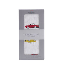 Load image into Gallery viewer, Vintage Muscle Cars Swaddle
